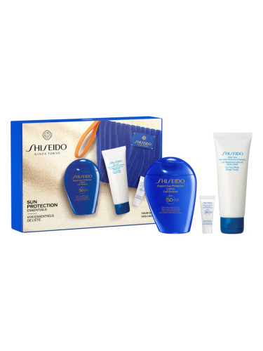Shiseido Expert Sun Protector Essentials подаръчен комплект при излагане на слънце