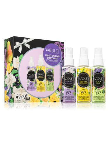 Yardley Body Mist Collection комплект за жени