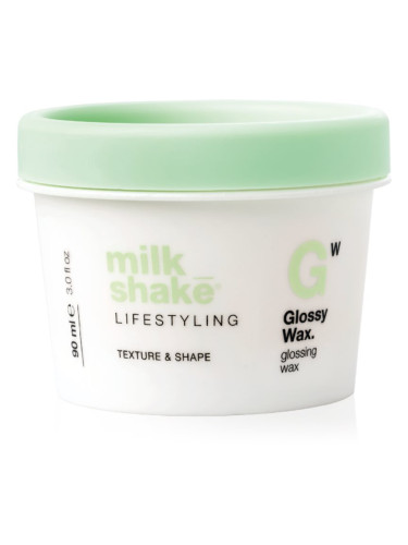milk_shake® Lifestyling Glossy Wax восък за дефиниция и блясък 90 мл.