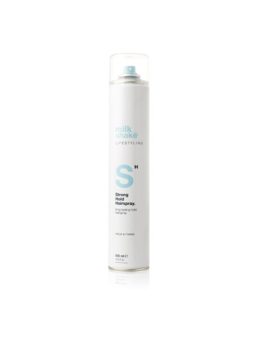 milk_shake® Lifestyling Strong Hold Hairspray лак за коса със силна фиксация 500 мл.