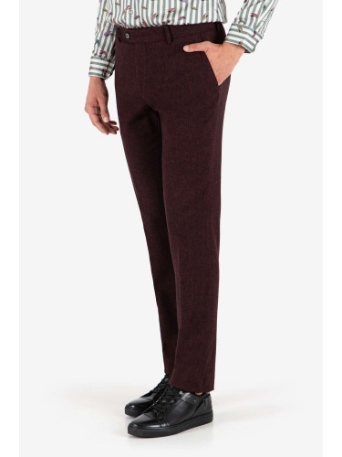 ПАНТАЛОН REGULAR WOOL BORDO