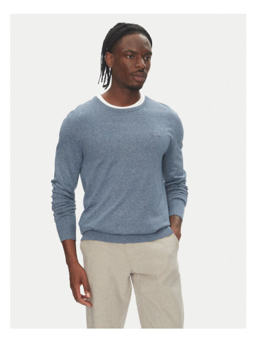 Lindbergh Пуловер 30-80043 Зелен Slim Fit