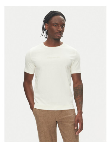 Lindbergh Тишърт 30-400200 Екрю Relaxed Fit