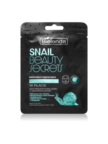 Bielenda Snail Beauty Secrets регенерираща маска за проблемна кожа, акне 1 бр.