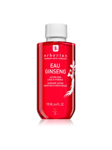 Erborian Ginseng Skincare Lotion хидратиращ тоник за освежаване и изглаждане на кожата 190 мл.