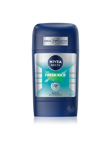 NIVEA MEN Fresh Kick твърд антиперспирант 50 мл.