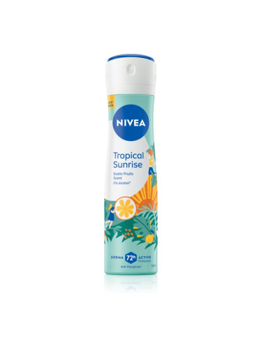 NIVEA Tropical Sunrise антиперспирант-спрей 150 мл.