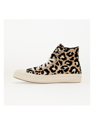 Сникърси Converse Chuck 70 Leopard Black/ Coastal Dune/ Egret EUR 36