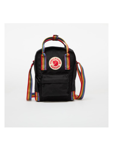 Чанта Fjällräven Kånken Rainbow Sling Black Universal