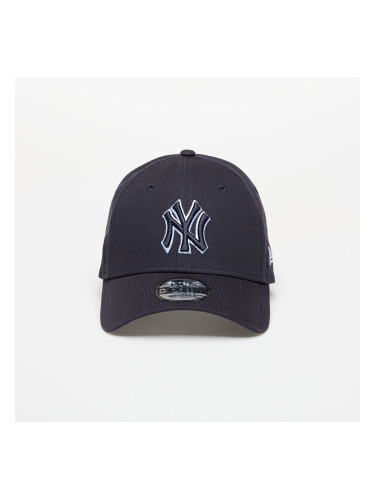 Шапка New Era New York Yankees MLB Team Outline 9FORTY Adjustable Cap Navy Universal