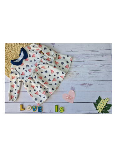 Бебешка рокля Hearts