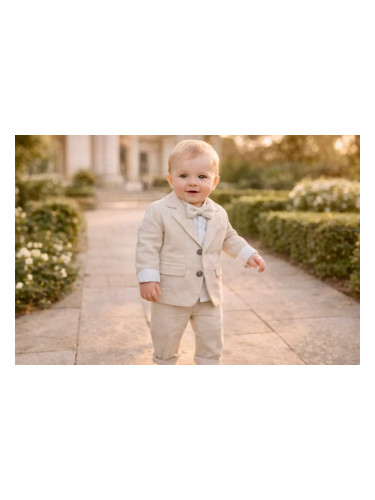 Официален бебешки комплект Gentle Baby Beige&Bow