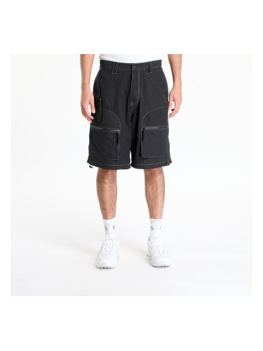 Къси панталони PLEASURES Raider Cargo Shorts Black 28