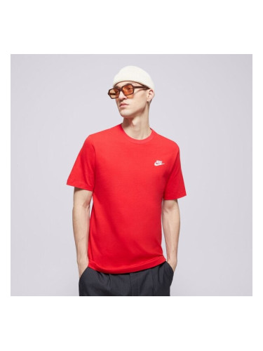 Nike Sportswear Club Тениска мъжки Дрехи Тениски AR4997-657 Червен