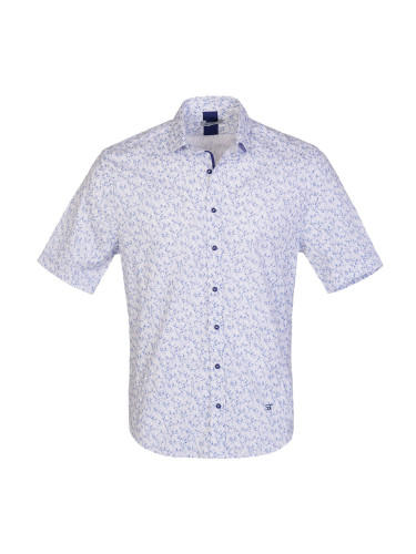 Мъжка риза с къс ръкав