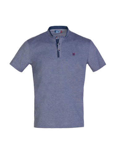 Мъжка тениска в синьо