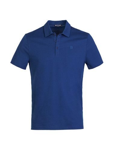 Тениска в тъмно синьо