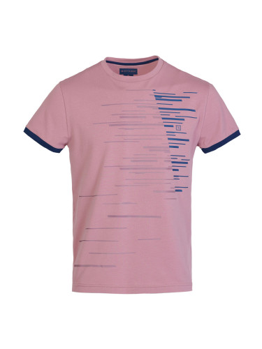 Тениска с ефектен печат