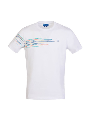 Тениска в бяло с печат