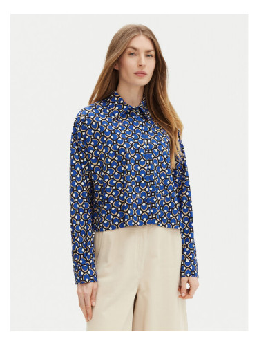 Weekend Max Mara Риза Ragtime 2515111112 Син Regular Fit