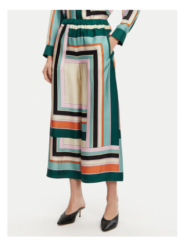 Weekend Max Mara Текстилни панталони Ottavo 2515131051 Цветен Wide Leg