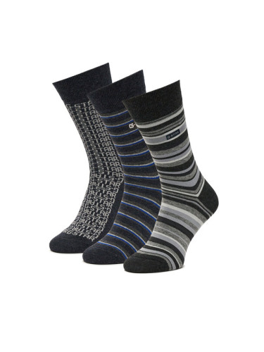 G-Star Raw Чорапи тип терлици AS_G-STAR_W_047_SS25 (3-PACK) Черен