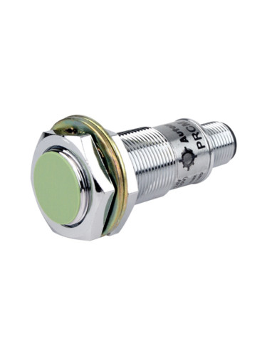 Индуктивен датчик PRCM18-5DN, 10~30VDC, NPN, NO, 5mm, M18x54mm, екраниран за куплунг