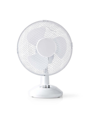 Вентилатор за стая, настолен, 230VAC, 22W, бял, FNTB10CWT23, NEDIS