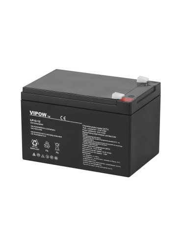 Тягов акумулатор 12V, 12Ah, гелов, LP12-12, VIPOW