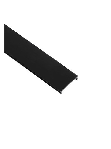 Капак за двупроводна релса (тоководеща), за LED прожектор, черен, BY41-90101