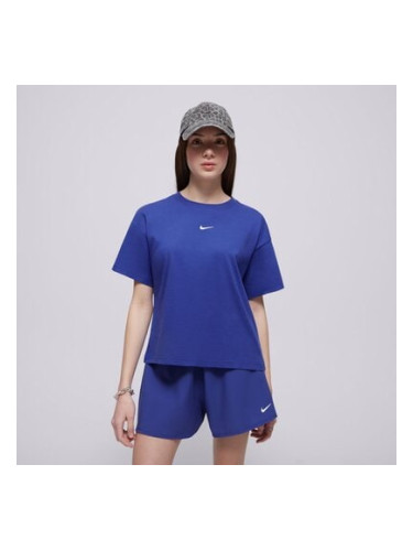 Nike Тениска G Nsw Tee Boxy Essntl Lbr Girl детски Дрехи Тениски FZ5559-539 Син