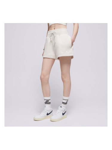 Nike Шорти W Nsw Phnx Flc Hr Short дамски Дрехи Къси панталони FD1409-104 Кремав