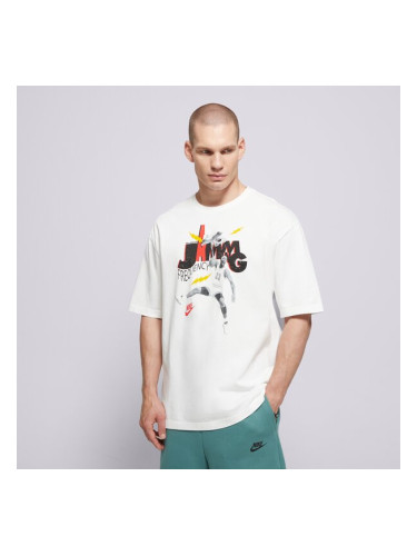 Jordan Тениска M J Brand Jam 85 Ss Crew мъжки Дрехи Тениски HJ2929-100 Бял