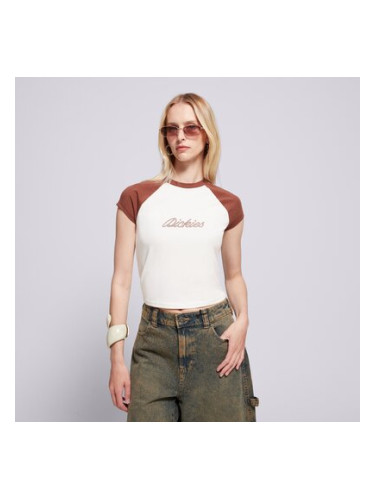 Dickies Потник Dickies Rope Ss Tee W дамски Дрехи Тениски DK0A4Z8MK471 Кафяв