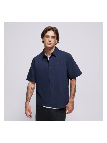 Nike Риза M Nk Club Ss Btn Shirt Wsh мъжки Дрехи Nike HJ2029-451 Черен