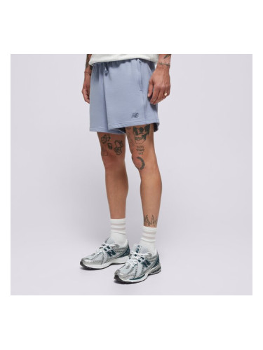 New Balance Шорти Athletics French Terry Short 5" мъжки Дрехи Къси панталони MS41511DUS Син