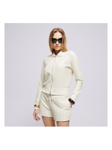 Puma Суитчър Със Закопчаване Knitted Cardigan дамски Дрехи Суичъри 629781 87 Бежов