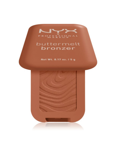 NYX Professional Makeup Buttermelt Bronzer бронзър-крем цвят Butta Ballin 5 гр.