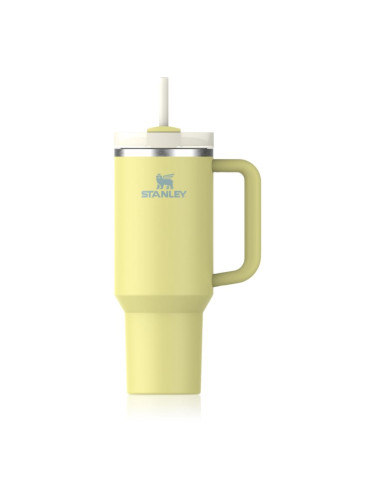 Stanley Quencher H2.O FlowState™ Tumbler неръждаема термочаша със сламка голям Pomelo 1180 мл.