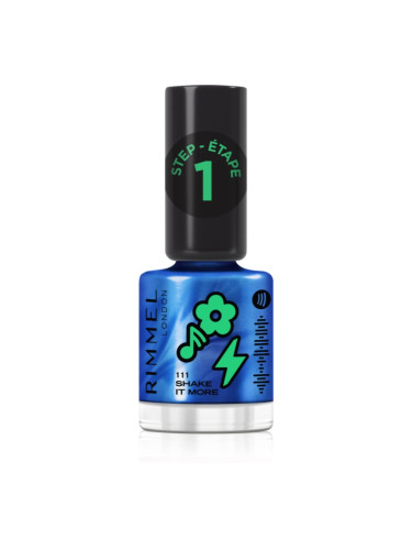 Rimmel SuperGel лак за нокти цвят 111 Shake It More 12 мл.