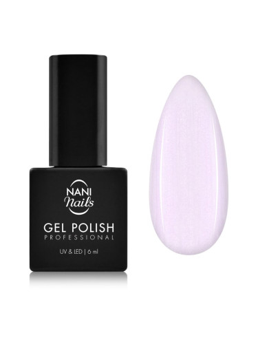 NaniNails NANI Professional гел лак за нокти цвят Lila Sheen 6 мл.