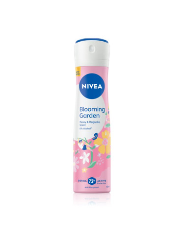 NIVEA Blooming Garden антиперспирант-спрей 150 мл.