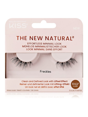 KISS The New Natural Effortless Minimal Look изкуствени мигли Freckles 2 бр.