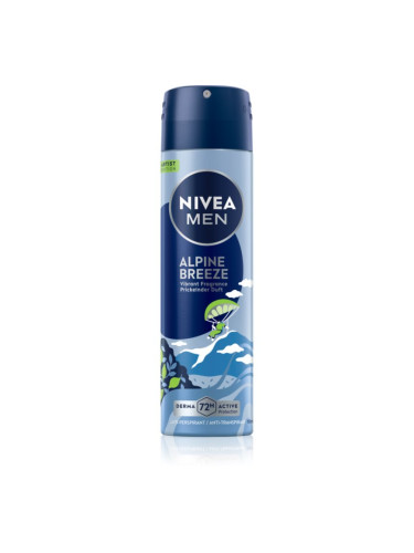 NIVEA MEN Alpine Breeze антиперспирант-спрей 150 мл.