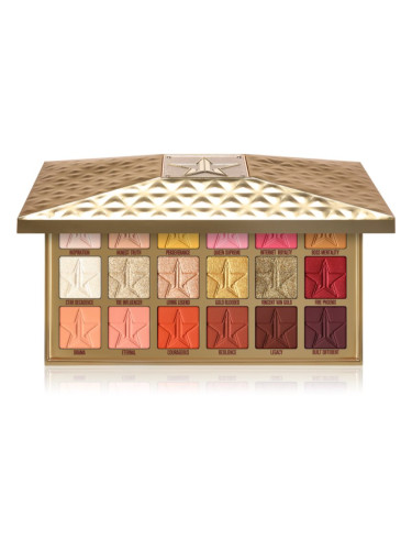 Jeffree Star Cosmetics Artisty Palette Gold Blooded палитра сенки за очи 18x1.5 гр.
