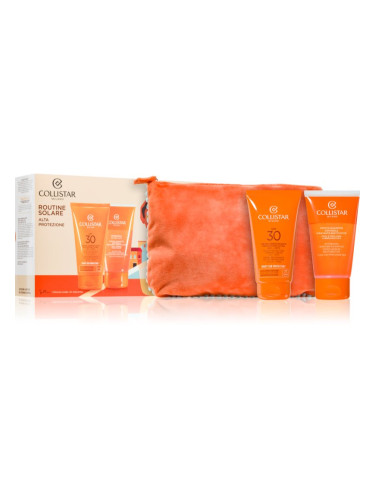 Collistar Ultra protection tanning cream spf 30 set подаръчен комплект за тен SPF 30