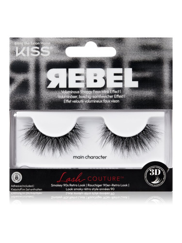KISS Rebel изкуствени мигли Main Character 2 бр.