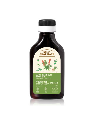 Green Pharmacy Burdock Oil Hair Oil грижа с масло против пърхот 100 мл.