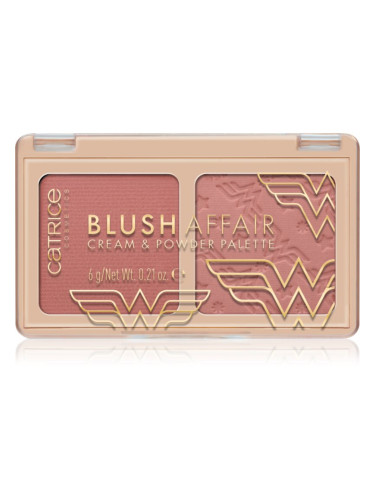 Catrice Wonder Woman дуо руж цвят 020 Powerfull Together 6 гр.