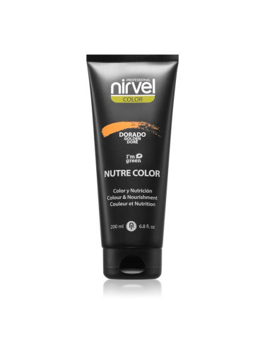 Nirvel Nutre Color подхранваща тонираща маска За коса цвят Dorado 200 мл.